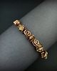 bransoletki wire wrapping Miedziana bransoleta mankietowa z cytrynem 3