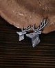 broszki Mini broszka pin z jeleniem ze srebra 3