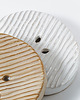 mydelniczki Mydelniczka ceramiczna biała  z odpływem 1