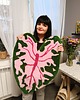 dywany Dywan w kształcie liścia kaladium, Caladium Pink Splash 5