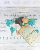 kocyki, kołderki, pościel dla dzieci Foto kocyk, Kocyk miesiące Personalizowany Mapa  1