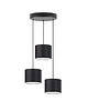 lampy wiszące Regulowana 3-punktowa lampa wisząca kaskadowa PUEBLO 3xE27 4
