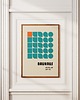 plakaty Minimalistyczny plakat - Bauhaus #14 - Do salonu, sypialni, biura 1