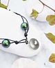 bransoletki srebrne BRANSOLETKA Z PERŁAMI SWAROVSKI I SREBREM, regulowana, niespotykana 2