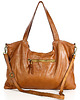torby na ramię Torebka shopperka skórzana miejska retro bag - MARCO MAZZINI brąz camel 5