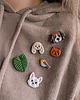 przypinki Pin z pieskiem Beagle, pies Bernardyn. przypinka z psem, akcesoria dla psiary 1