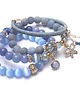 bransoletki z kamieni naturalnych Ice blue vol. 15 /12.04.2022/ set 1