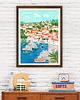 plakaty Chorwacja Dubrownik - plakat fine art giclee 1