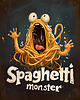 plakaty Plakat - Potwór spaghetti 2
