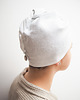 dodatki - łazienka - różne Lniany turban PURE WHITE 3