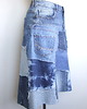 spódnice midi Całoroczna spódnica jeans r.42 3