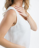 topy damskie Lniany top WILLOW pure white 3