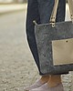 torby na ramię Shopper Gray&Taupe 3