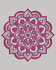 dekoracje - na ścianę DEKORACYJNY PANEL AŻUROWY, MANDALA, KWIAT, DEKORACJA ŚCIENNA 3D, ORNAMENT,60  1