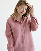 koszule damskie  Lniana koszula 100% len DUSTY PINK 4