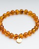 bransoletki z kamieni naturalnych Bransoletka personalizowana bursztyn koniakowy 1