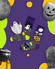 skarpetki męskie Halloween - Skarpetki nie do pary 1