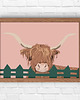 grafiki i ilustracje Krowa szkocka Wall Art 1