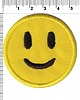 naszywki na ubrania Naszywka naprasowanka EMOJI UŚMIECHNIĘTA termoprzylepna haft 5,5cm 1