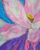 obrazy Magnolia - akwarela i pastela sucha A4 3