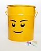 pojemniki na zabawki METALOWY KOSZ, DUŻE WIADERKO NA ZABAWKI  lego 1