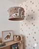 lampy do pokoju dziecka Lampa sufitowa DINOZAURY  Abażur handmade do pokoju dziecka 3