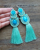 kolczyki soutache Aqua- kolczyki soutache 4