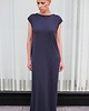sukienki midi damskie Sukienka/LADY DRESS grafit 1