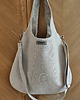 torby na ramię Duża jasna torba  worek boho beżowo szara  XXL na ramię 1