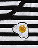 naszywki na ubrania Naszywka  haftowana sadzone jajko 1
