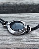 bransoletki wire wrapping Z onyksem - bransoletka sznurkowa 1