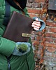 torby na ramię Torebka skórzana ręcznie robiona plus organizer 7