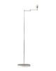 lampy podłogowe Regulowana lampa podłogowa do czytania w salonie CANCUN VELUR 3