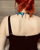 chokery Morski petrol choker naszyjnik koronkowy 8