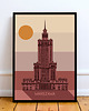 plakaty Plakat Pałac Kultury Retro Dzień 1