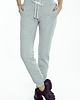 spodnie dresowe damskie Spodnie dresowe szare profilowane 3