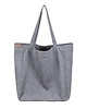 torby XXL Big Lazy bag torba grafitowa na zamek / vegan 4