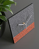 zegary Minimalistyczny zegar z papieru z recyklingu 4
