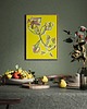 grafiki i ilustracje Yellow flower 1