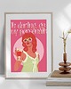 grafiki i ilustracje Plakat "Oh darling pink" 2