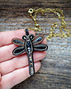 wisiory Ważka - naszyjnik soutache 4