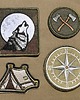 naszywki na ubrania Naszywki termoprzylepne outdoor survival bushcraft 4 szt zestaw 3