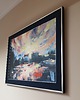 obrazy Oprawiony obraz, ręcznie malowany na płótnie 70x100 cm - pejzaż 2