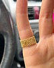 pierścionki złote Złoty pierścionek  z kryształem Swarovski 2