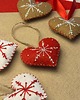 ozdoby choinkowe 03 Zawieszka choinkowa SERCE czerwone 3