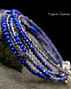 bransoletki z kamieni naturalnych Bransoleta - Ink - Srebro Lapis Lazuli 4