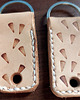 breloki Brelok skórzany handmade, zestaw 2 szt.Skóra licowa 2