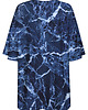 t-shirt damskie DR.CROW T-shirt Damski Oversize Marble Blue 1