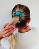 gumki do włosów Gumka jedwabna, scrunchie, frotka morska bryza MIDI 1
