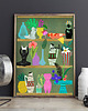 plakaty Boginie i kwiaty - plakat art giclee 2